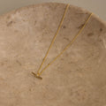 T-Bar Curb Chain Necklace