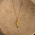 Vintage Fish Pendant Necklace