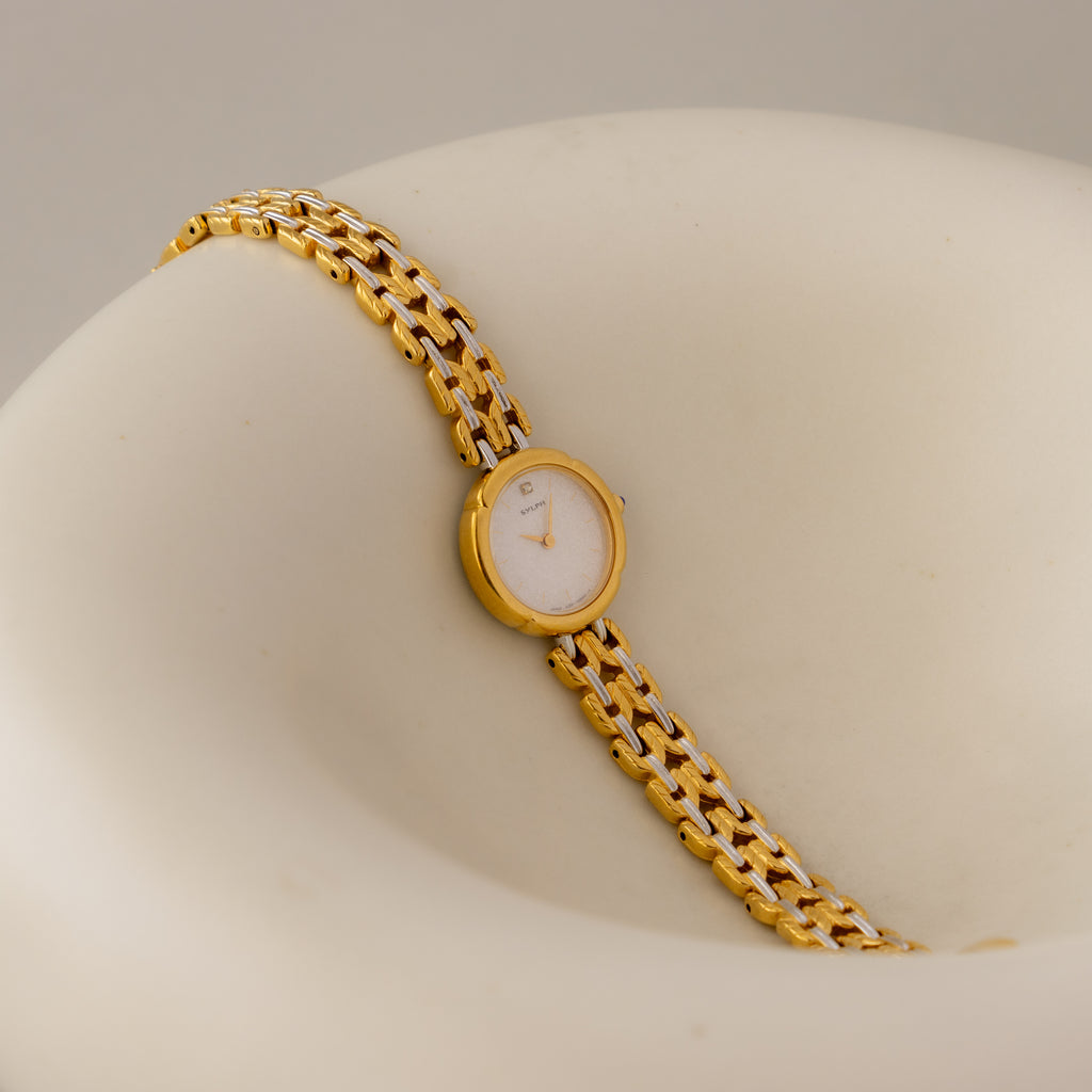 Vintage Citizen Sylph Round Two Tone Watch