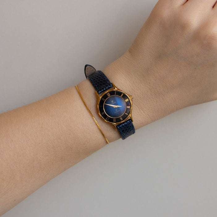 Vintage Jowissa Blue Strap Watch