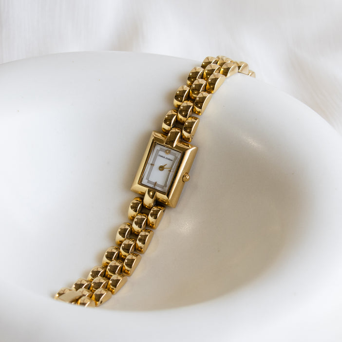 Vintage Charles Jourdan Slim Gold Watch