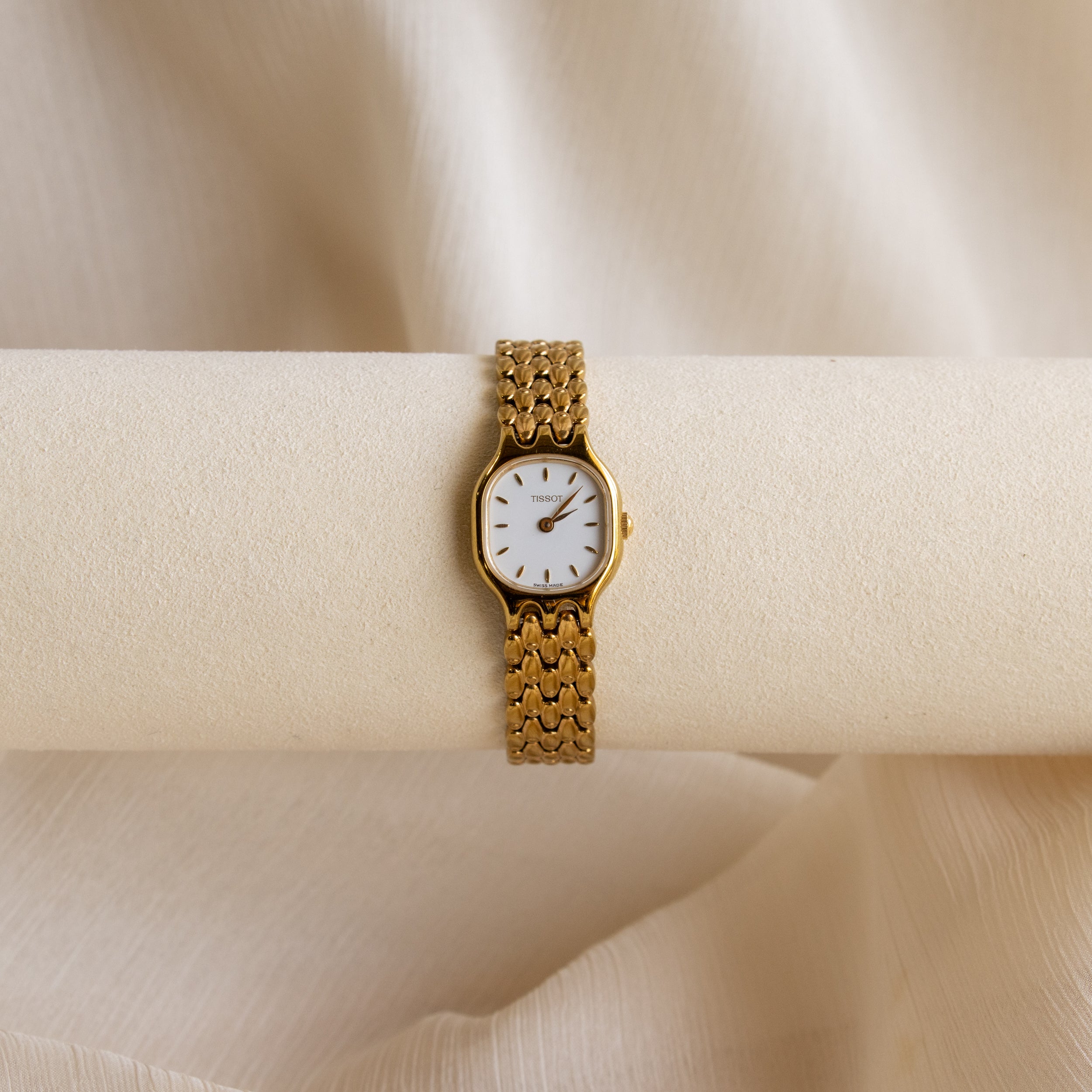 Vintage Tissot Swiss Square Gold Watch