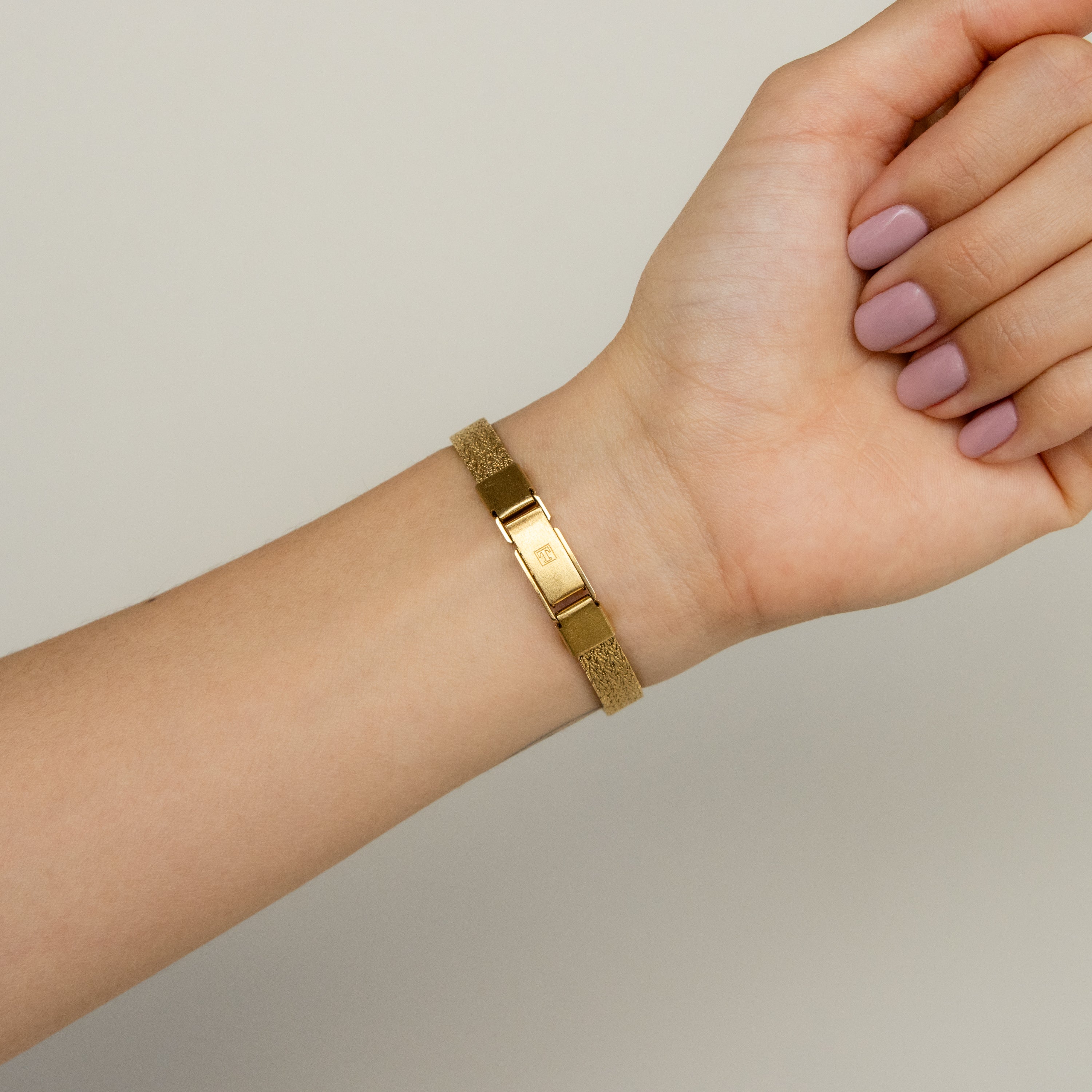 Vintage Tissot Swiss Mesh Gold Watch