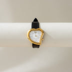 Vintage YSL Swiss Heart Gold Watch