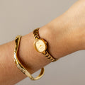 Vintage Rolens Round Gold Watch