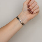 Vintage Gucci Blush Rectangular Silver Watch