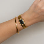 Vintage Citizen Midnight Square Gold Watch