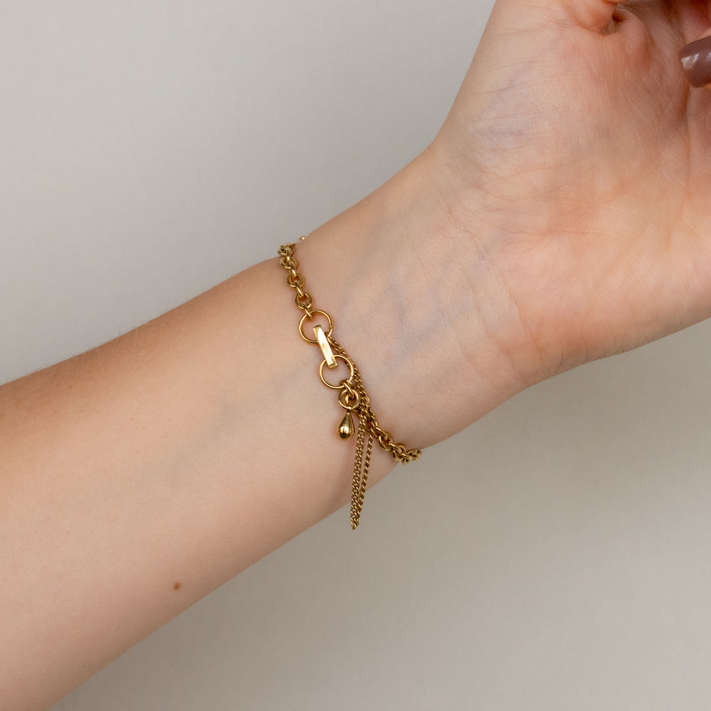 Vintage Citizen Penguin Link Gold Watch