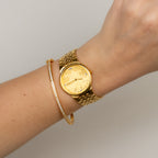 Vintage Aureole Bold Mural Gold Watch