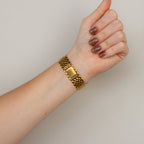 Vintage Aureole Bold Mural Gold Watch