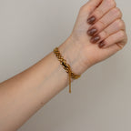 Vintage Seiko Ruby Oval Gold Watch