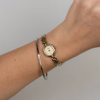 Vintage Harley Oval Two Tone Watch