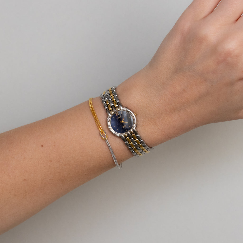 Vintage Citizen Midnight Sky Two Tone Watch