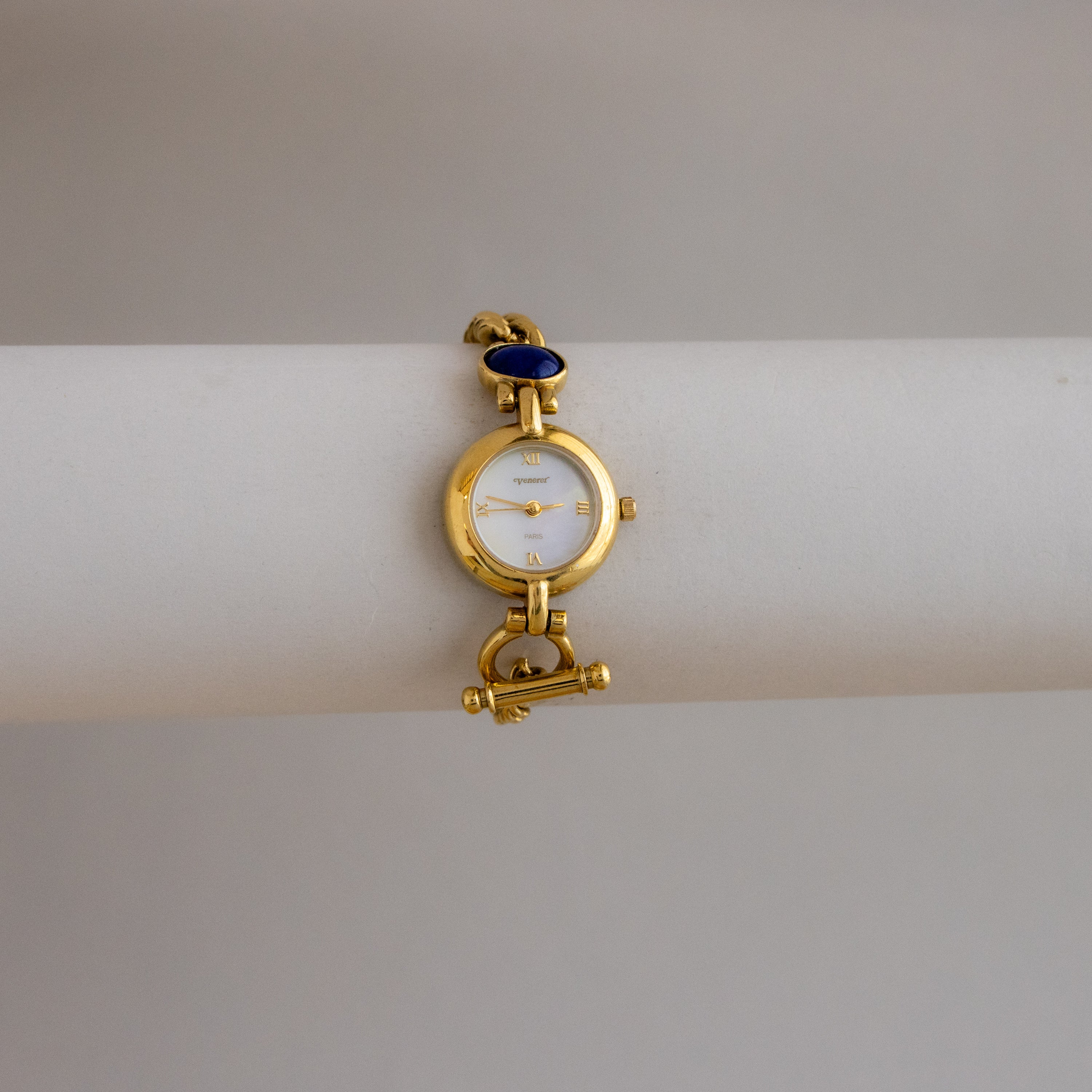 Vintage Vernerer Azul Gold Watch