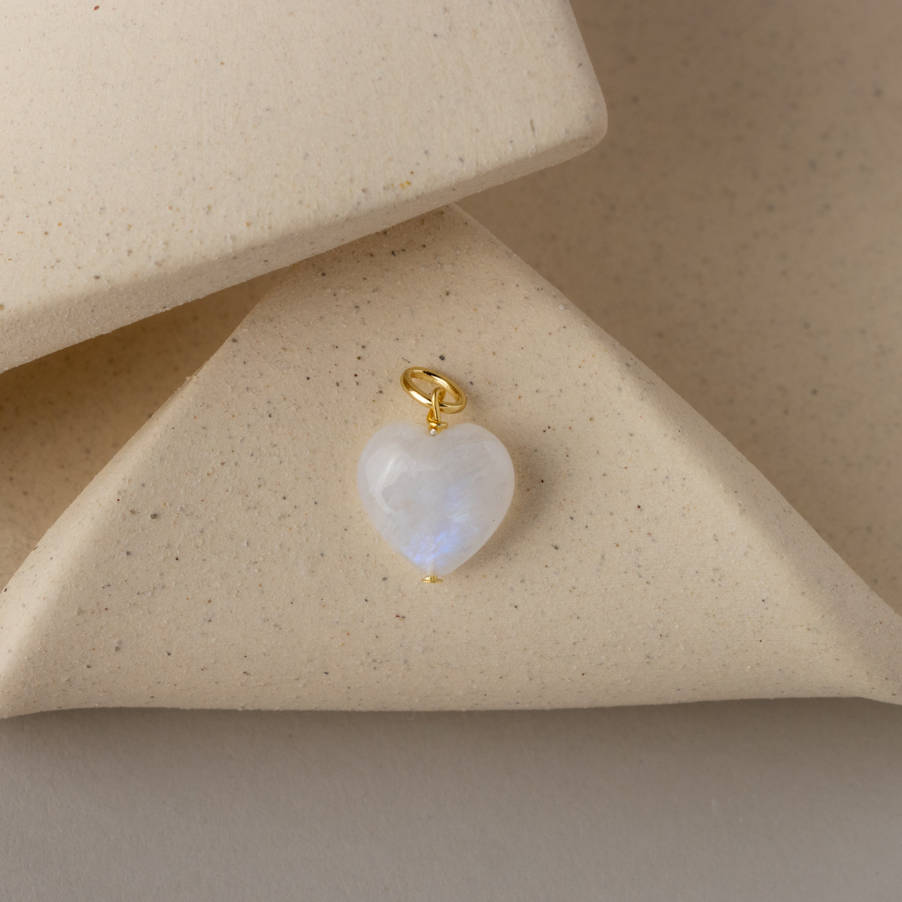 Mother of Pearl Flower Charm
