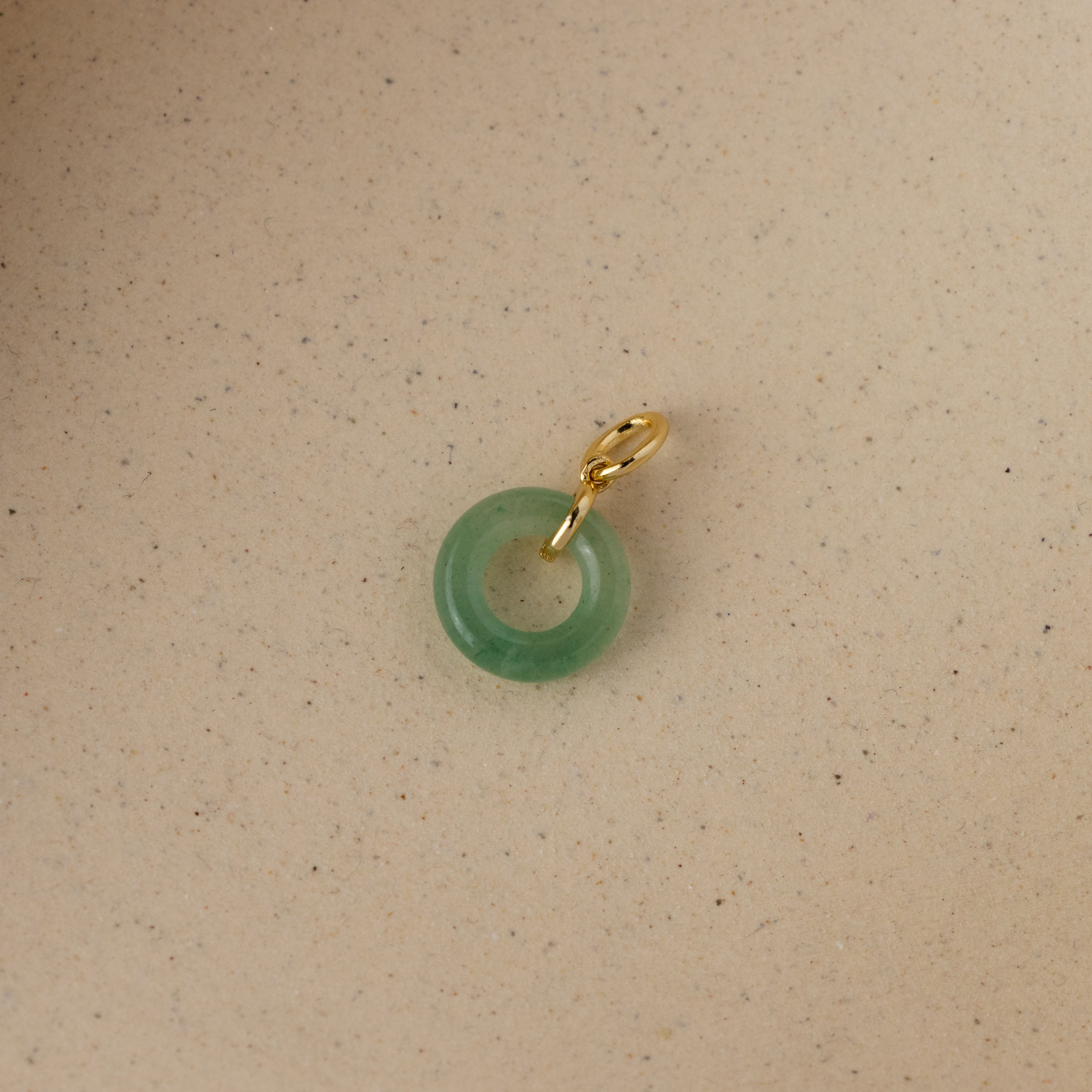Aventurine Halo Charm