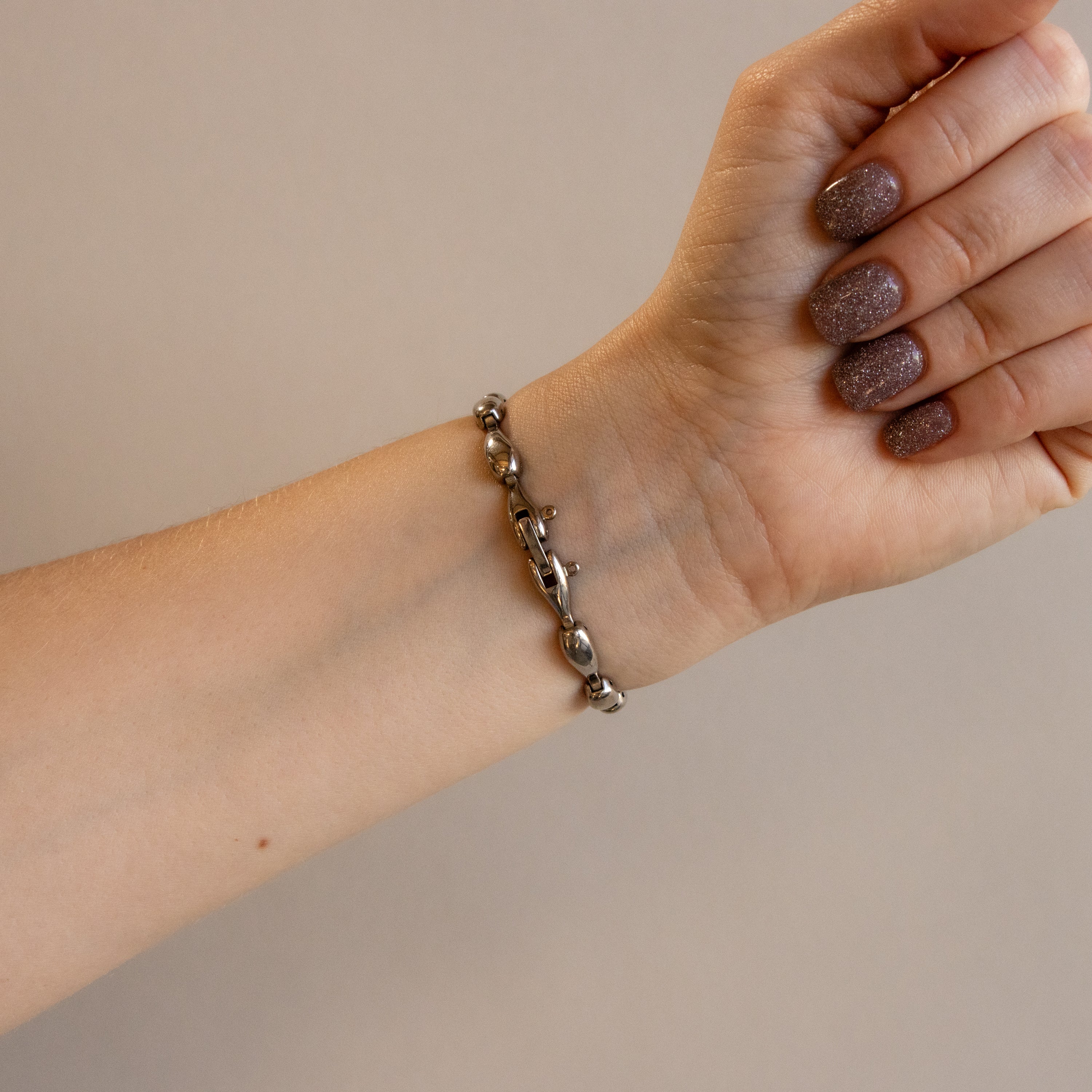 Vintage Citizen Opus Teardrop Silver Watch