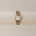 Vintage Seiko Bold Ribbed Two Tone Watch