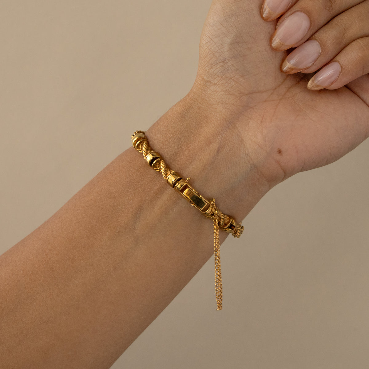 Vintage Seiko Twisted Rope Gold Watch