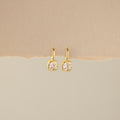 Cushion Diamond Hook Earrings