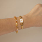 Vintage Hanae Mori Franklin Mint Butterfly Gold Watch