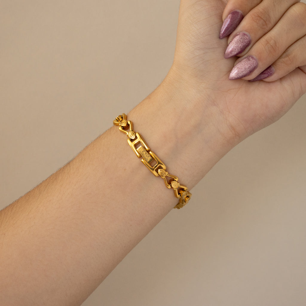 Vintage Raga Marquise Gold Watch