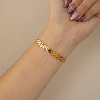 Vintage Giacomo Valentini Square Gold Watch