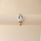 Vintage IEI Victorian Locket Silver Watch