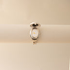 Vintage IEI Victorian Locket Silver Watch