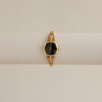 Vintage Seiko Midnight Art Deco Gold Watch