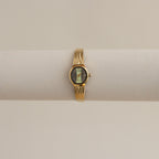 Vintage Citizen Cushion Stripe Gold Watch