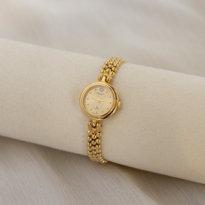 Vintage Gianni Accardi Round Gold Watch