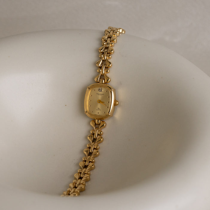 Vintage Gianni Accardi Swiss Filigree Gold Watch