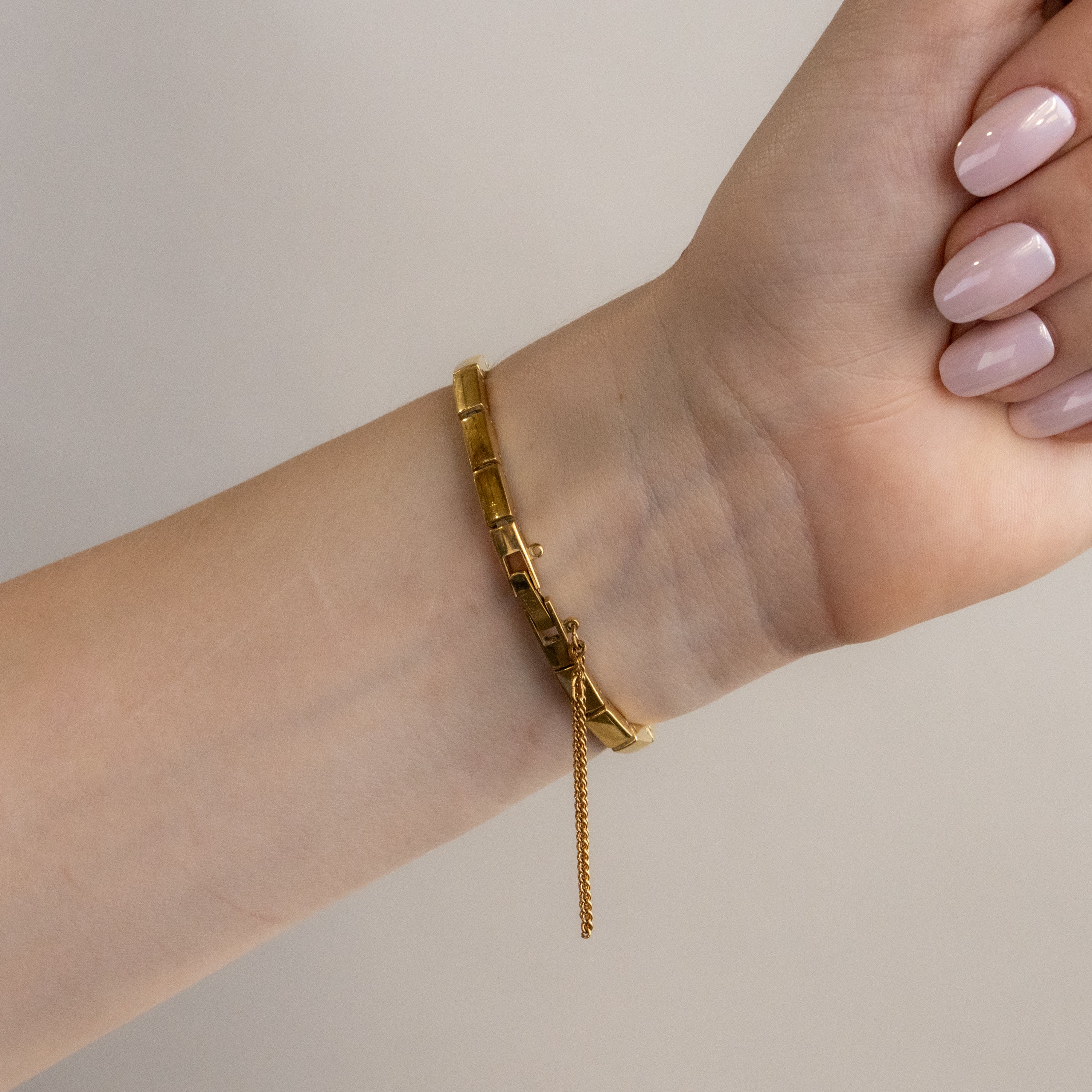 Vintage Katharine Hamnett Skinny Gold Watch