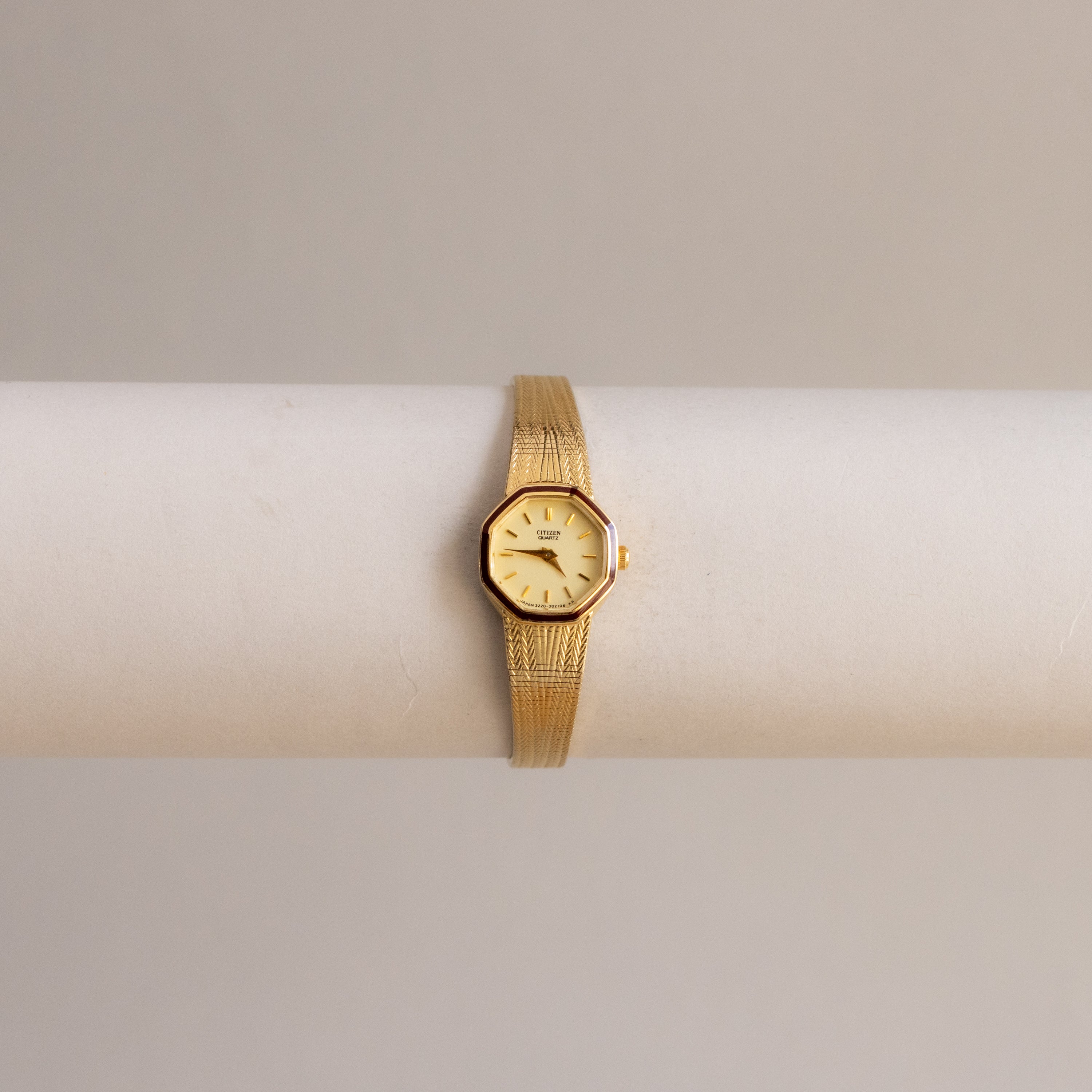 Vintage Citizen Mesh Gold Watch