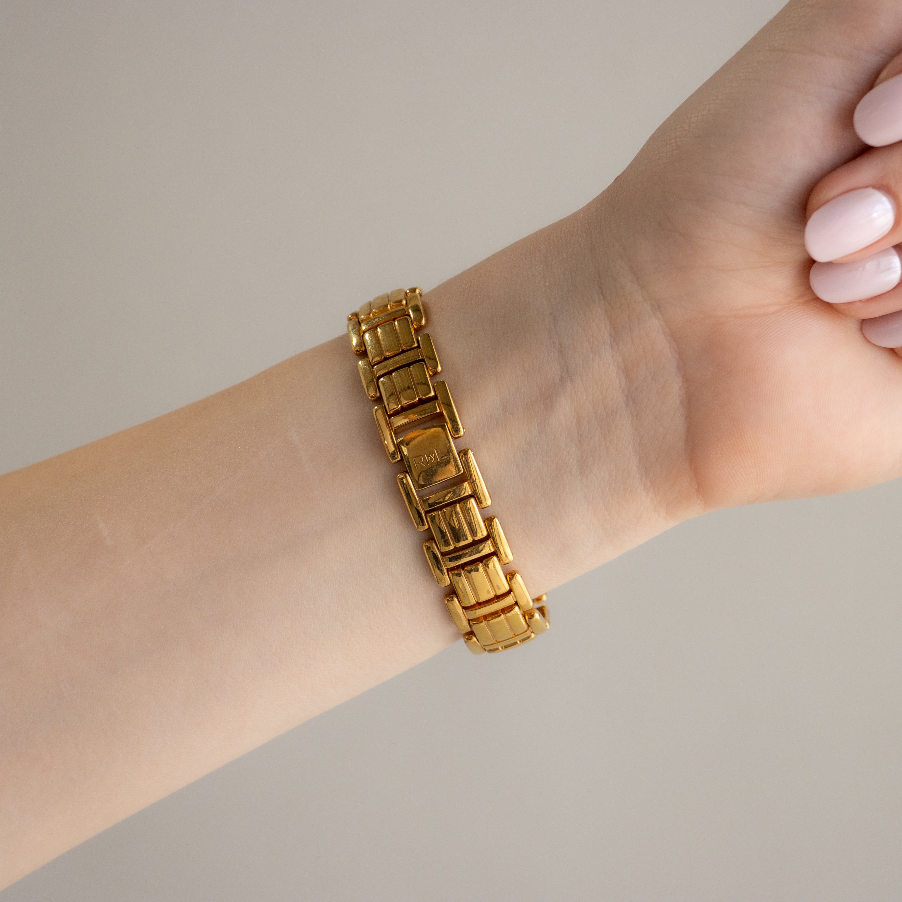 Vintage Longines Swiss Roman Gold Watch