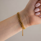 Vintage Seiko Dainty Oval Gold Watch