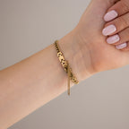 Vintage Margaret Howell Square Gold Watch