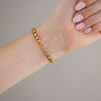 Rare Vintage Chére Beaded Gold Watch