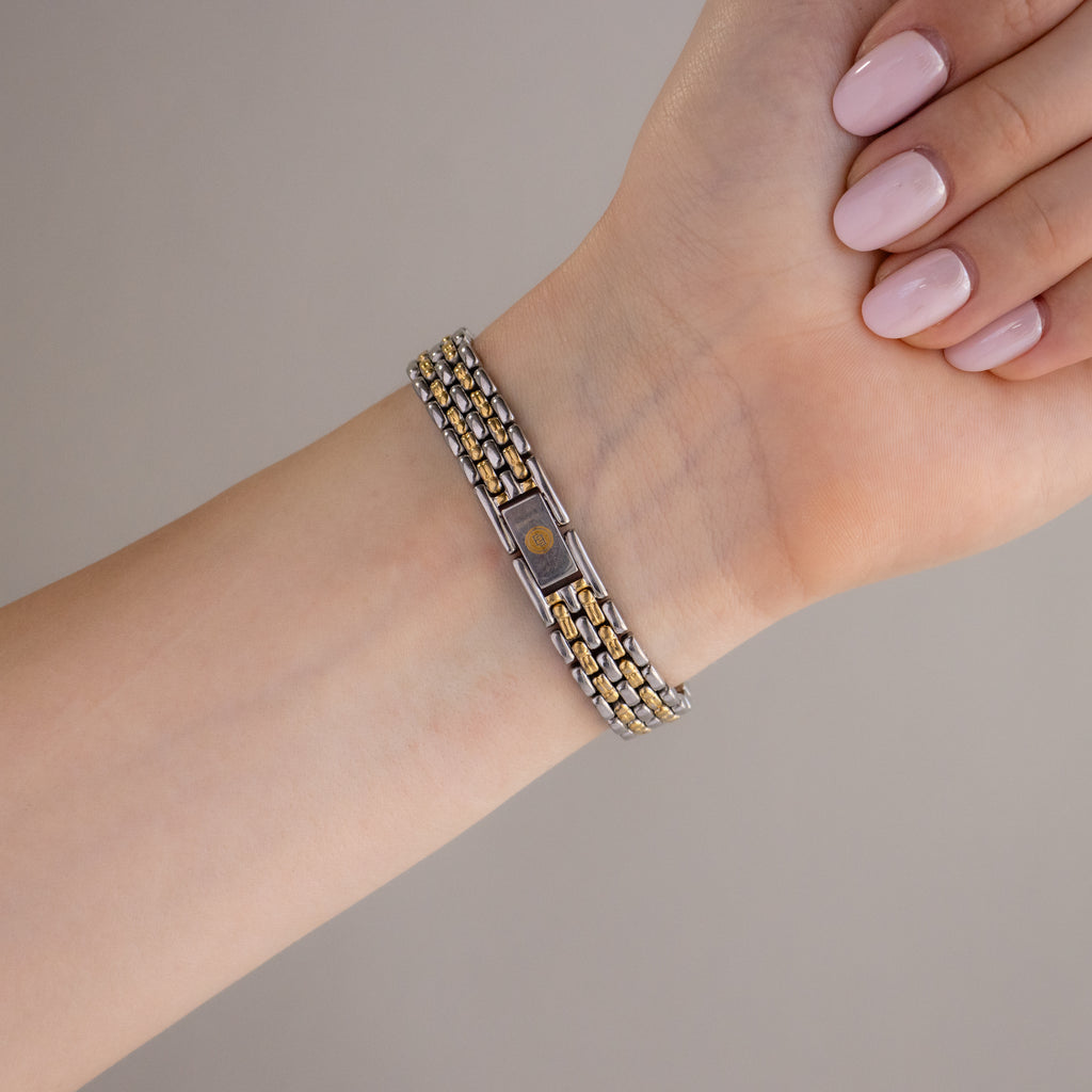 Vintage Citizen Oval Two Tone Watch