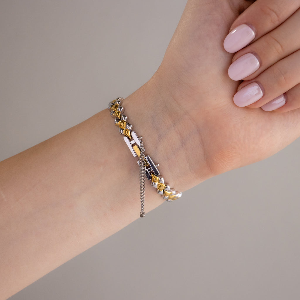 Vintage Citizen Pyramid Two Tone Watch