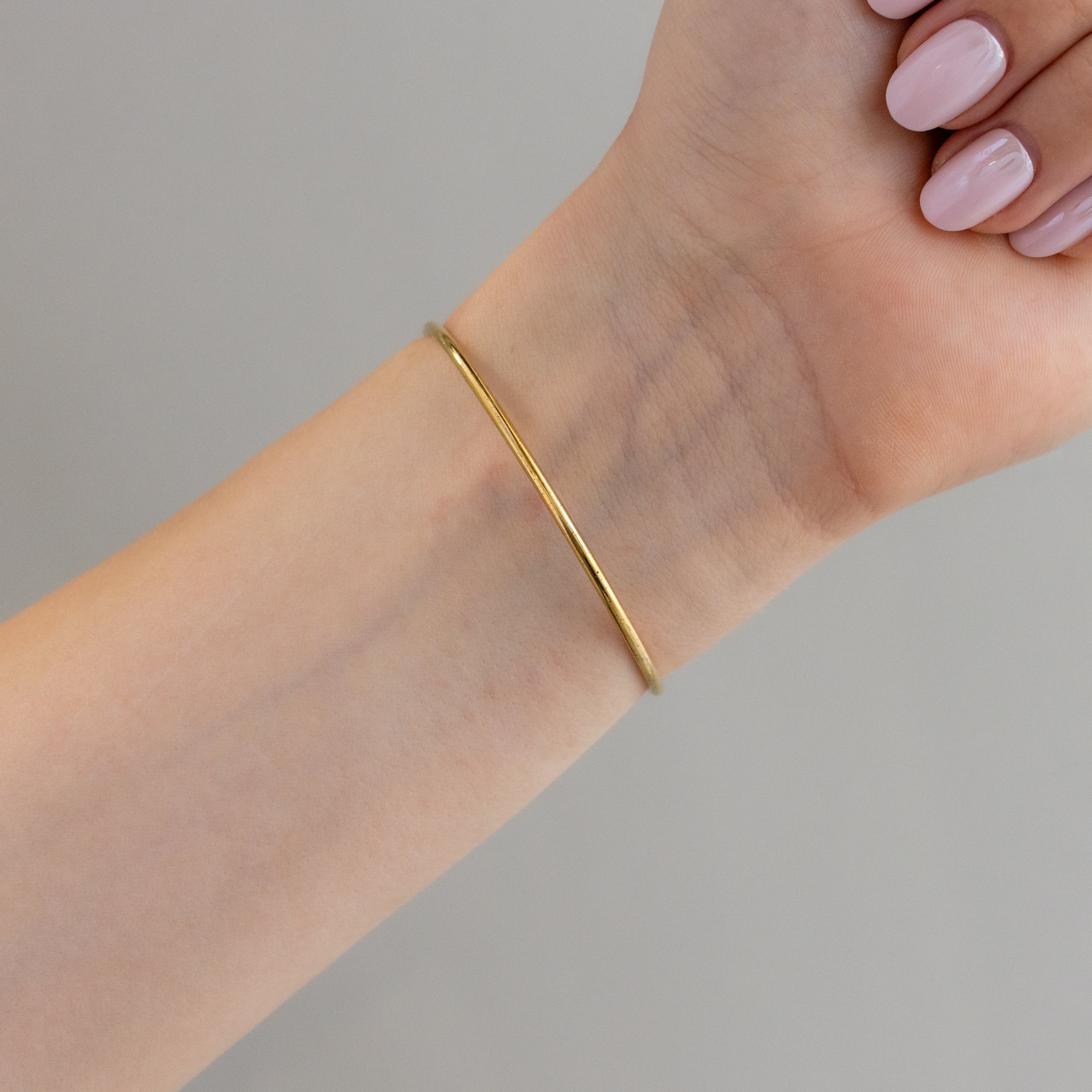Vintage Christian Bernard Oval Cuff Gold Watch