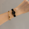 Vintage YSL Midnight Octagon Gold Watch