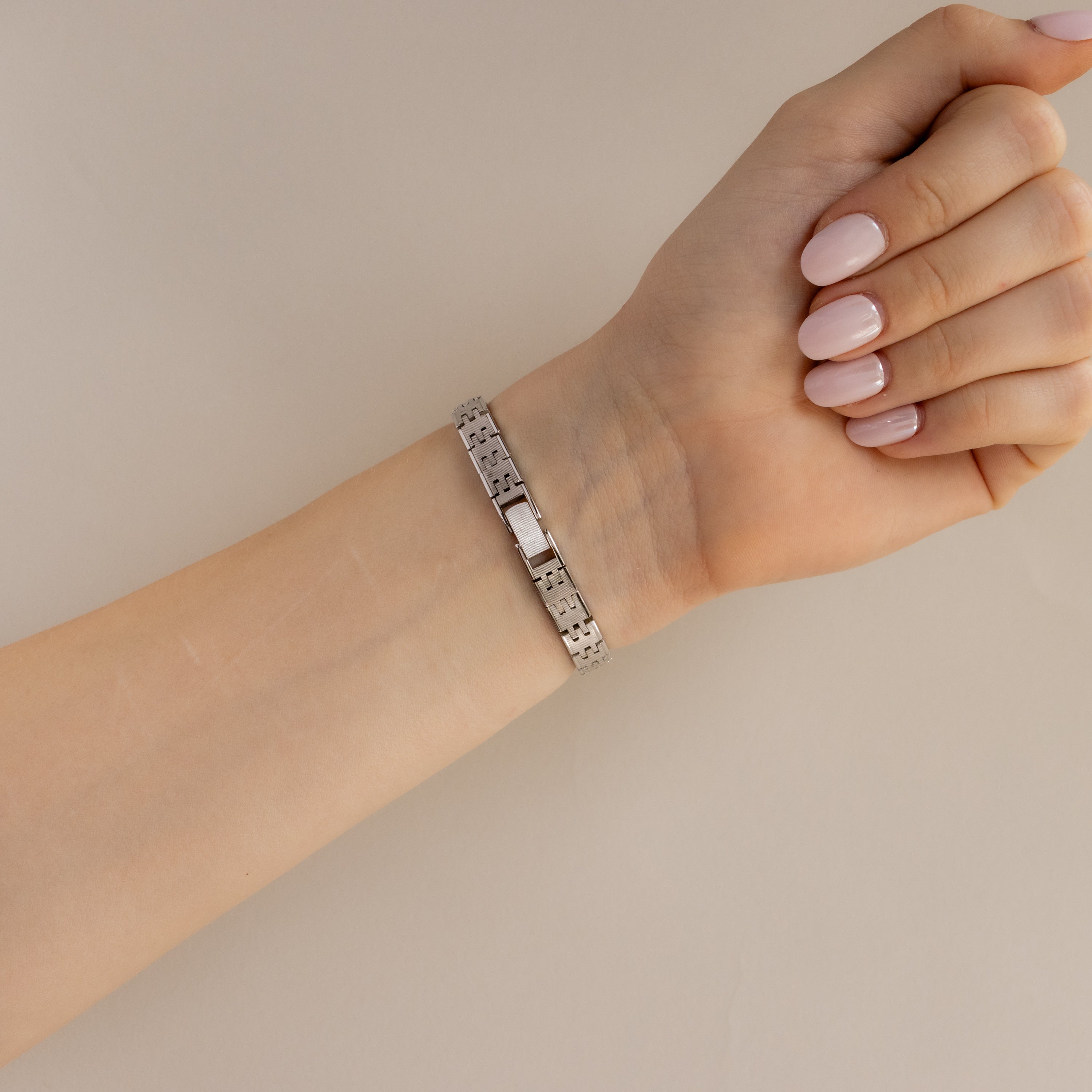 Vintage Basile Square Silver Watch