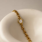 Vintage Seiko Dainty Hearts Gold Watch