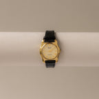 Vintage Roventa Henex Swiss Round Gold Watch