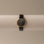 Vintage YSL Midnight Octagon Gold Watch