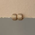 Chunky Myriad Pave Hoops