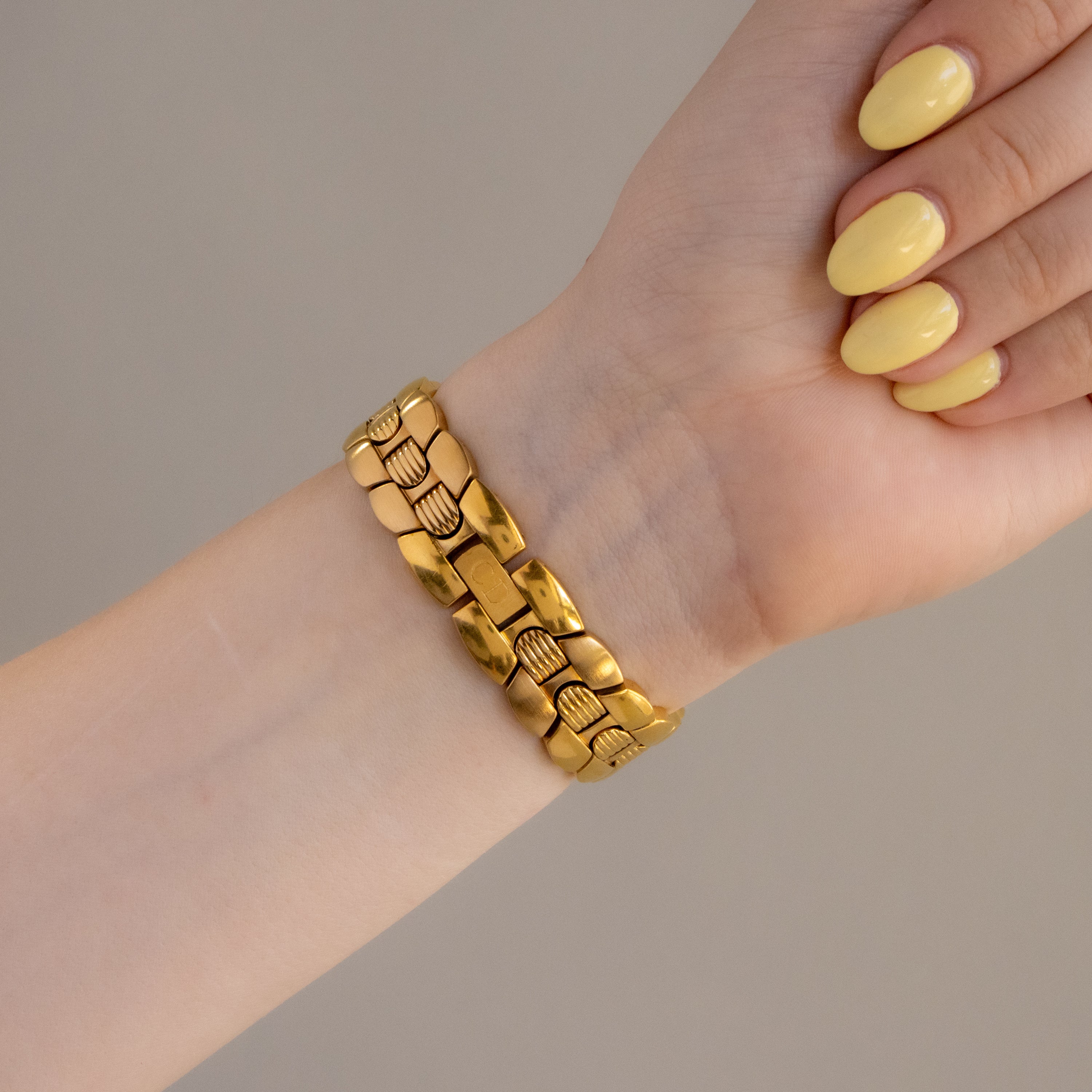 Vintage Christian Dior Bagheera Gold Watch