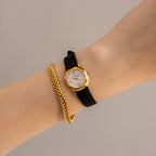 Vintage Givenchy Swiss Octagonal Gold Watch